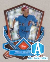 2013 Topps Cut To The Chase #CTC19 Mike Schmidt Phillies Die Cut